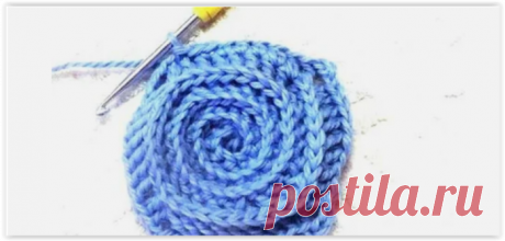 Вяжем Спираль крючком - спиральный мотив для кофточек и блузочек своими руками