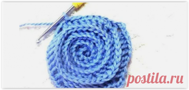 Вяжем Спираль крючком - спиральный мотив для кофточек и блузочек своими руками