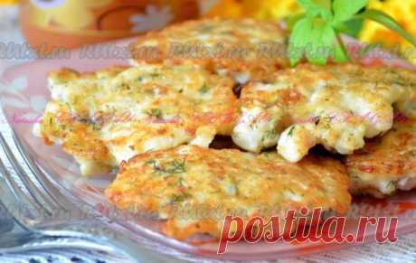 Рубленные котлеты из рыбы и цветной капусты