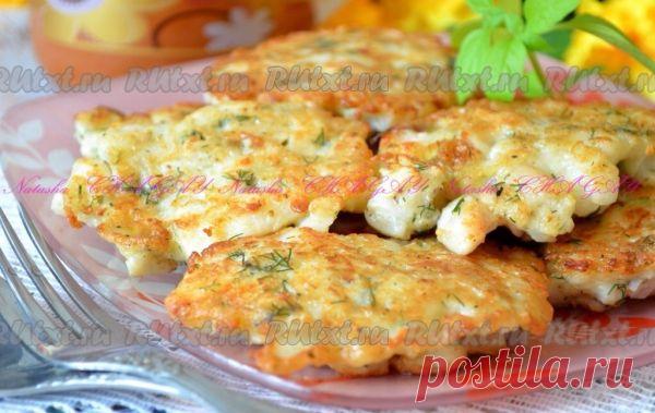 Рубленные котлеты из рыбы и цветной капусты