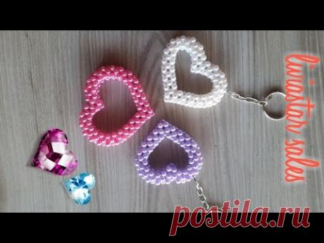 Coração de pérolas perfeito 💚💖💟