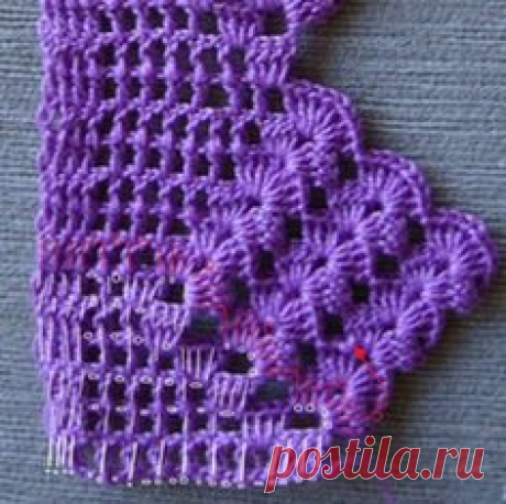 Ажурная кайма (несложная модель). МК.