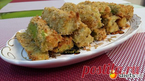Палочки из кабачков в сырно-сухарной панировке.: Экономная хозяйка!У меня ничего не пропадает!: Группы - diets.ru