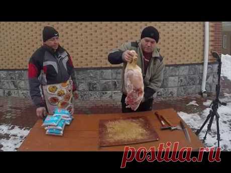 Делаем хамон дома.