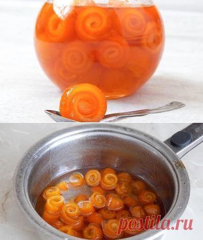 Как приготовить варенье из апельсиновых корок. - рецепт, ингридиенты и фотографии