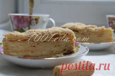 Рецепт вкусного и быстрого торта “Наполеон” - Торты . 1001 ЕДА вкусные рецепты с фото!