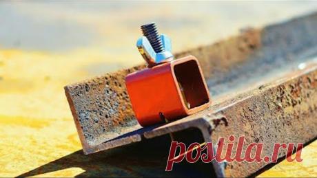 ГЕНИАЛЬНАЯ САМОДЕЛКА КОТОРАЯ ДОЛЖНА БЫТЬ У КАЖДОГО СВАРЩИКА/САМОЕ ЛУЧШЕЕ ПРИСПОСОБЛЕНИЕ ДЛЯ СВАРКИ