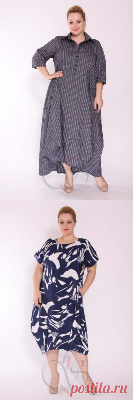 Платья для полных женщин в стиле Бохо-шик итальянского бренда Boho Style. Весна-лето 2015