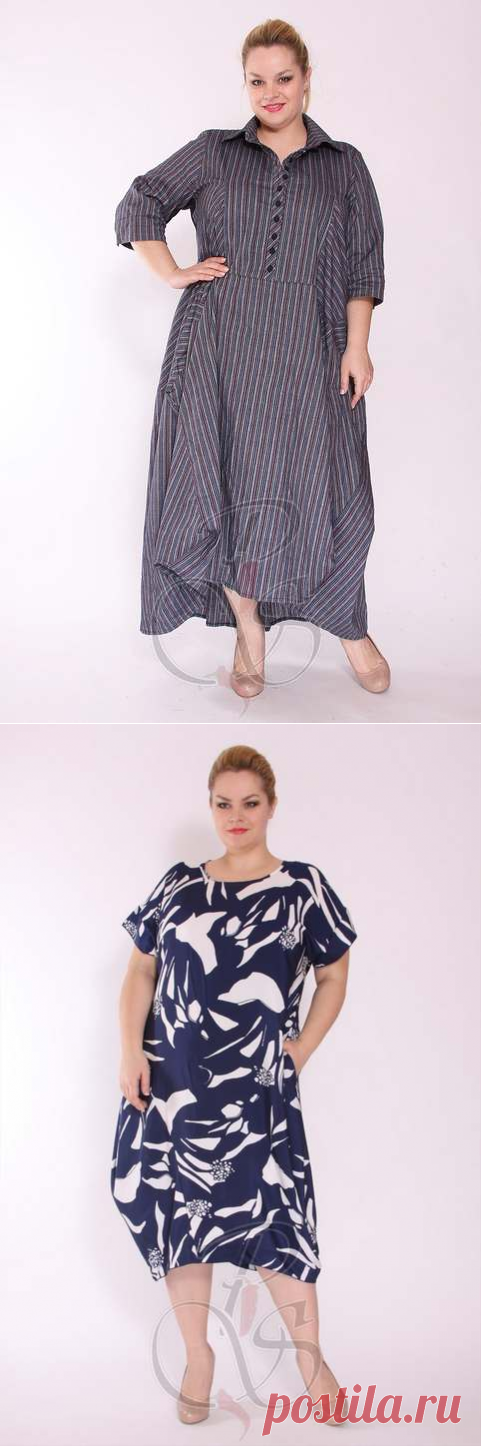 Платья для полных женщин в стиле Бохо-шик итальянского бренда Boho Style. Весна-лето 2015