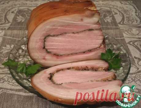 Мясной рулет