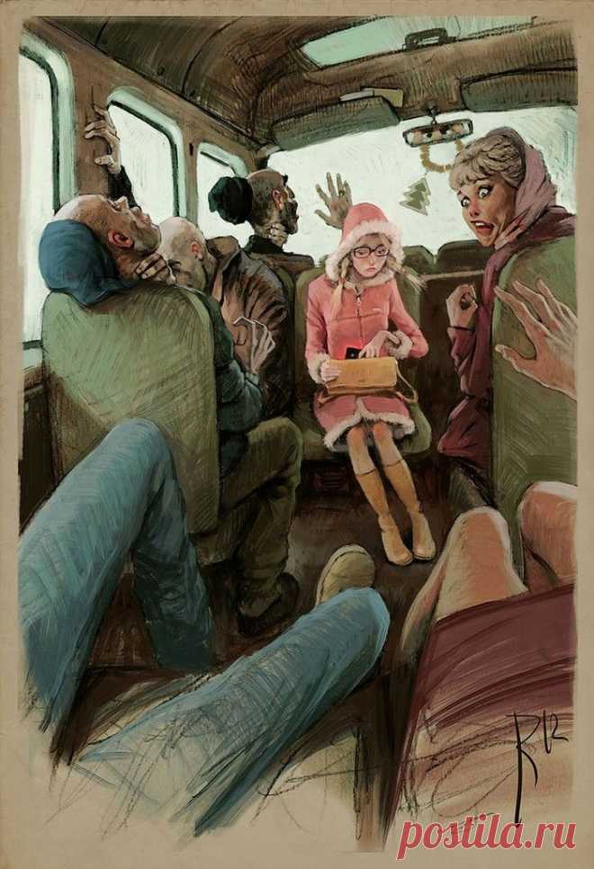 Недетские рисунки этого русского художника весьма неоднозначны