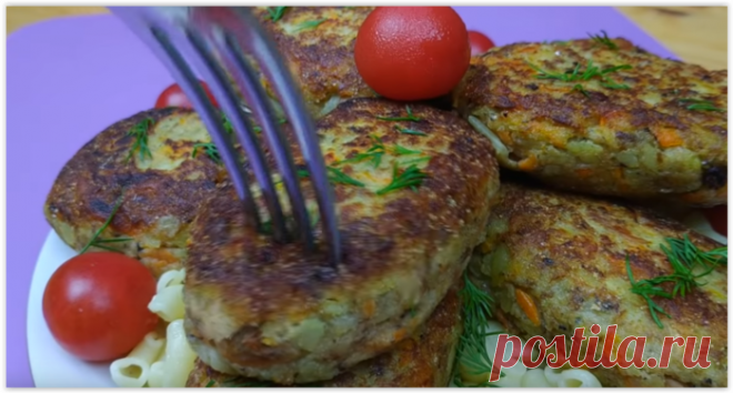 Сочные рыбные котлеты с консервами: вкусная и дешевая закуска, которая накормит всю семью!