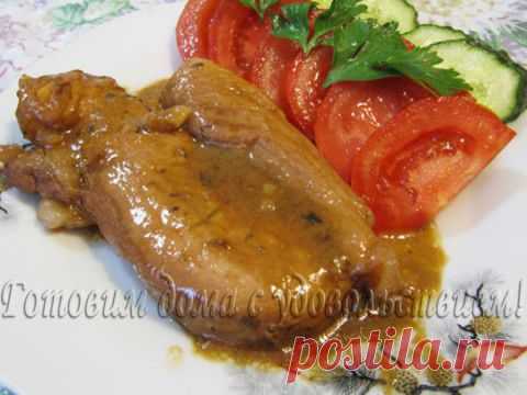 Вкусная свинина в апельсиново-медовом соусе | Четыре вкуса
