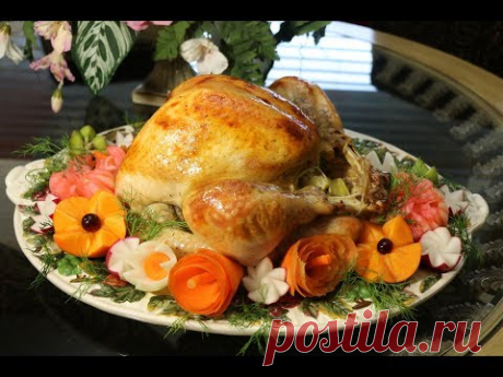 Индейка запечённая в духовке! Очень Сочная - ВКУСНОТИЩА!