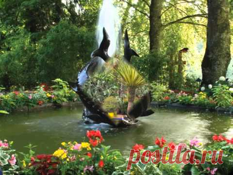 Красивые сады мира. Музыка Иоганн Штраус 