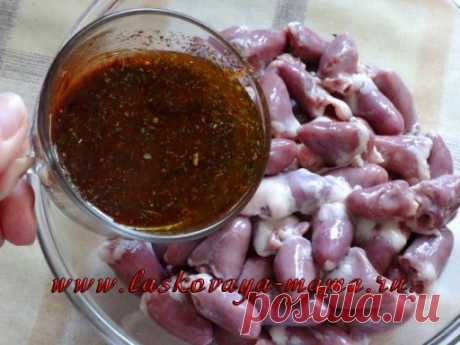 Как приготовить куриные сердечки. Шашлычок из куриных сердечек