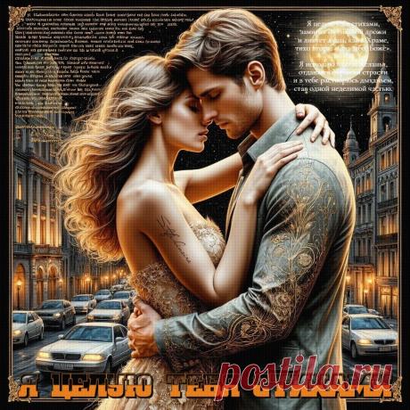 Я целую тебя стихами. Красивые открытки Представлены красивые открытки - Я целую тебя стихами