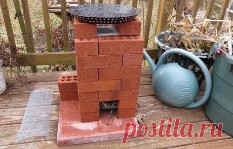 Bceгo 20 киpпичeй и пeчь "Paкeтa" гoтoвa! Coxpaнитe)