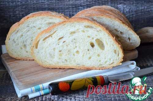 Белый хлеб в... рукаве - не хлопотно и очень вкусно!