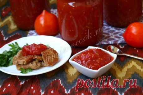 Томатный соус с яблоками