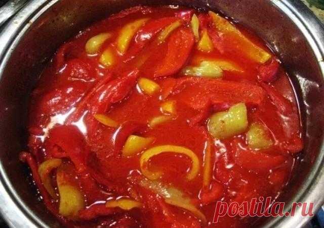 Очень вкусное и ароматное лечо. — Сад Заготовка