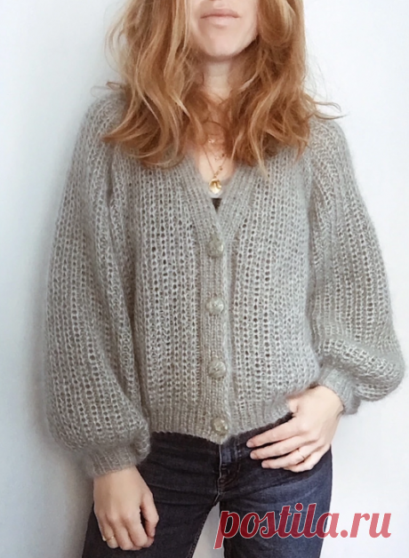 Вязаный кардиган GrayCardi | ДОМОСЕДКА