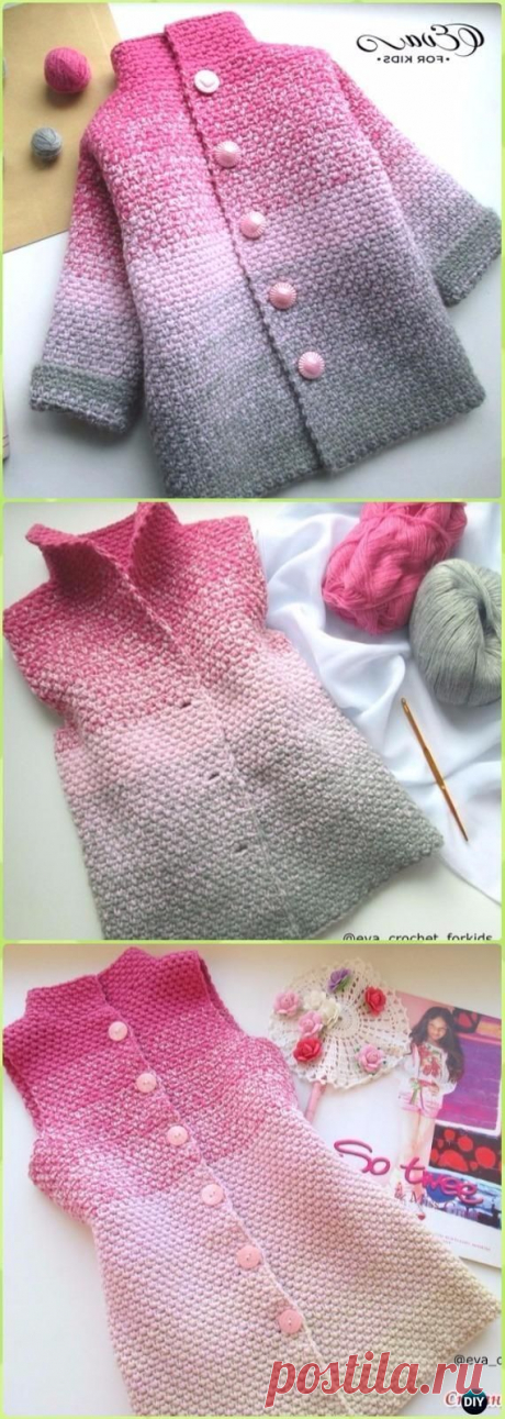 Résultat de recherche d'images pour "BLOUSON enfant  crochet"