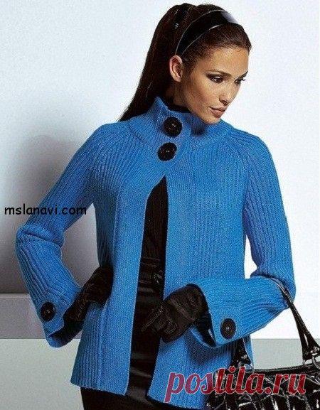 Модели вязаных жакетов с застежкой вверху | Вяжем с Лана Ви