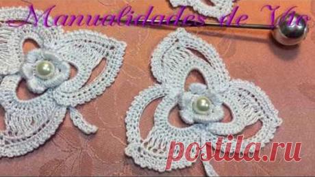 Trebol Crochet Irlandés paso a paso