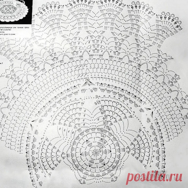 Изумительной красоты вязаные салфетки крючком со схемами | Вязание крючком Елена Ермина | Дзен