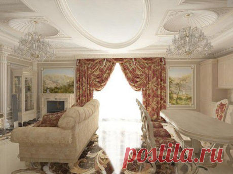 Интерьер в классическом стиле — Интерьеры квартир, домов — MyHome.ru