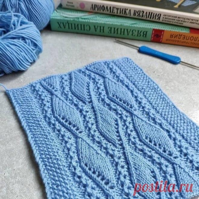 Подборка очень красивых узоров спицами. Узоры спицами, схемы и описание. Ажурные узоры спицами. | Вязание спицами. Рукоделие. | Яндекс Дзен
