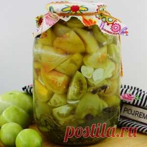 Маринованные зеленые помидоры