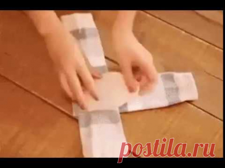 СКЛАДЫВАЕМ НОСКИ: КРАСИВО И УДОБНО