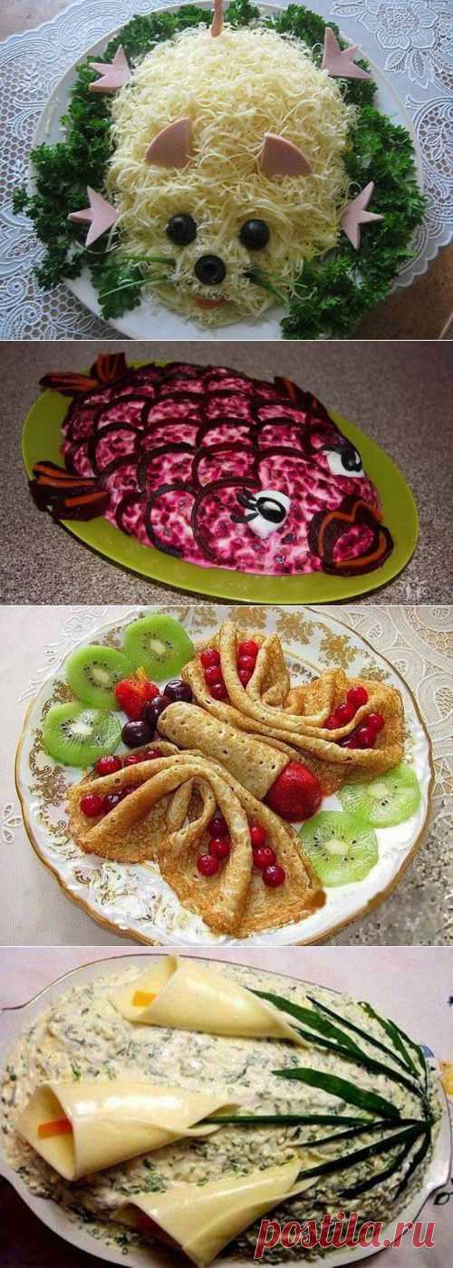 Украшение блюд своими руками
