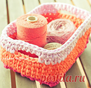 корзинки,шкатулки - Crochet Modnoe Vyazanie