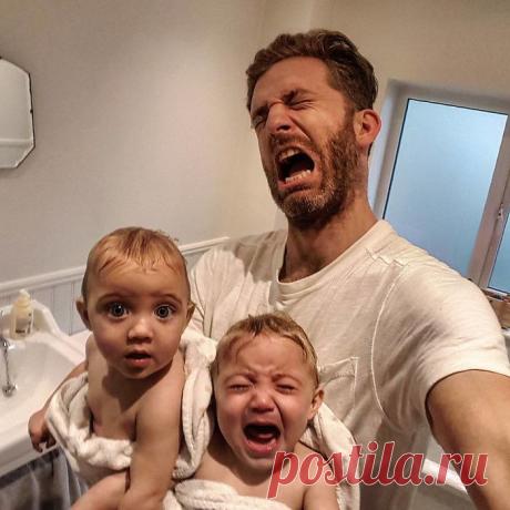 Честный и смешной инстаграм папы четырех девочек • НОВОСТИ В ФОТОГРАФИЯХ