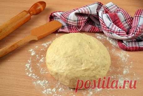 Дрожжевое тесто холодного приготовления.