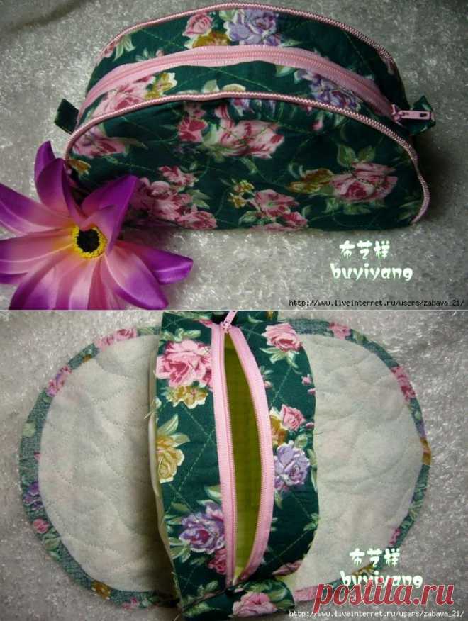 Косметичка - шьем сами. Beautician - sew yourself ~ HandMadiya.com