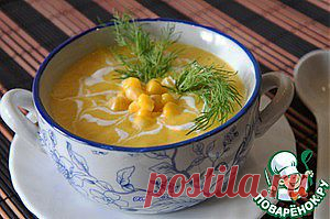 Крем-суп из консервированной кукурузы - кулинарный рецепт