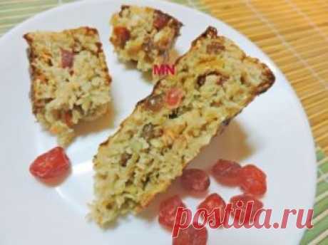 Пирог из овсянки и творога (без муки) : Выпечка сладкая