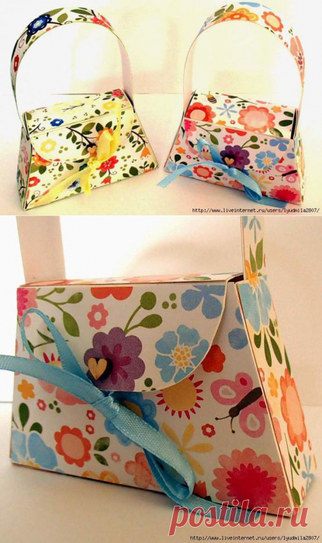 Подарочные бумажные сумочки