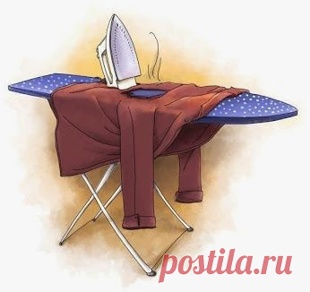 как  погладить  без  утюга