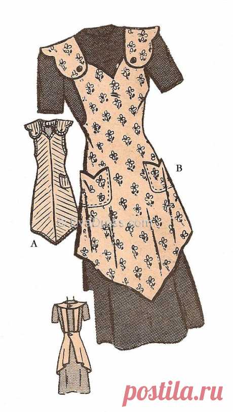 Тысячи изображений на тему «1940's One-yard Apron on Pinterest | Attempts»