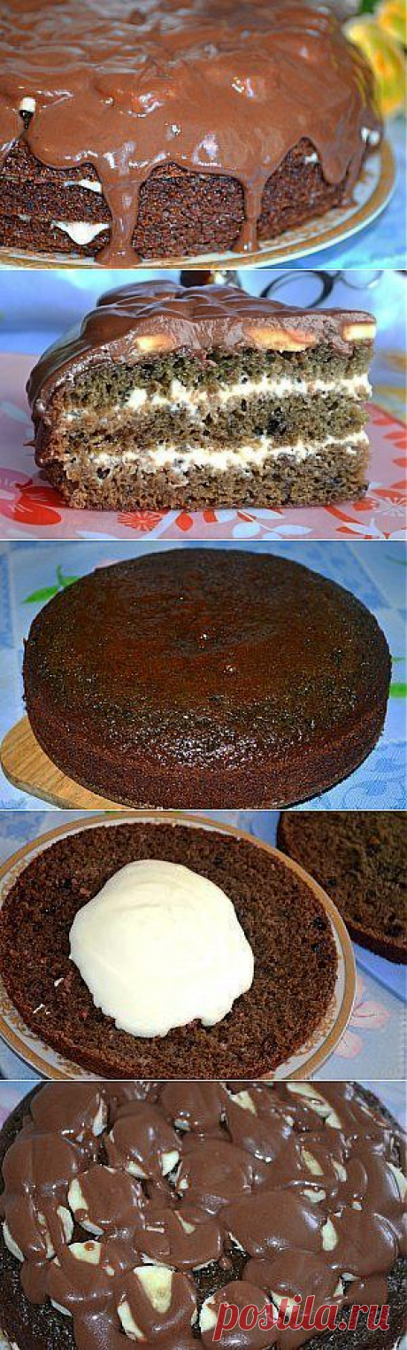 Нежный, вкусный, влажный торт | Готовим вместе
