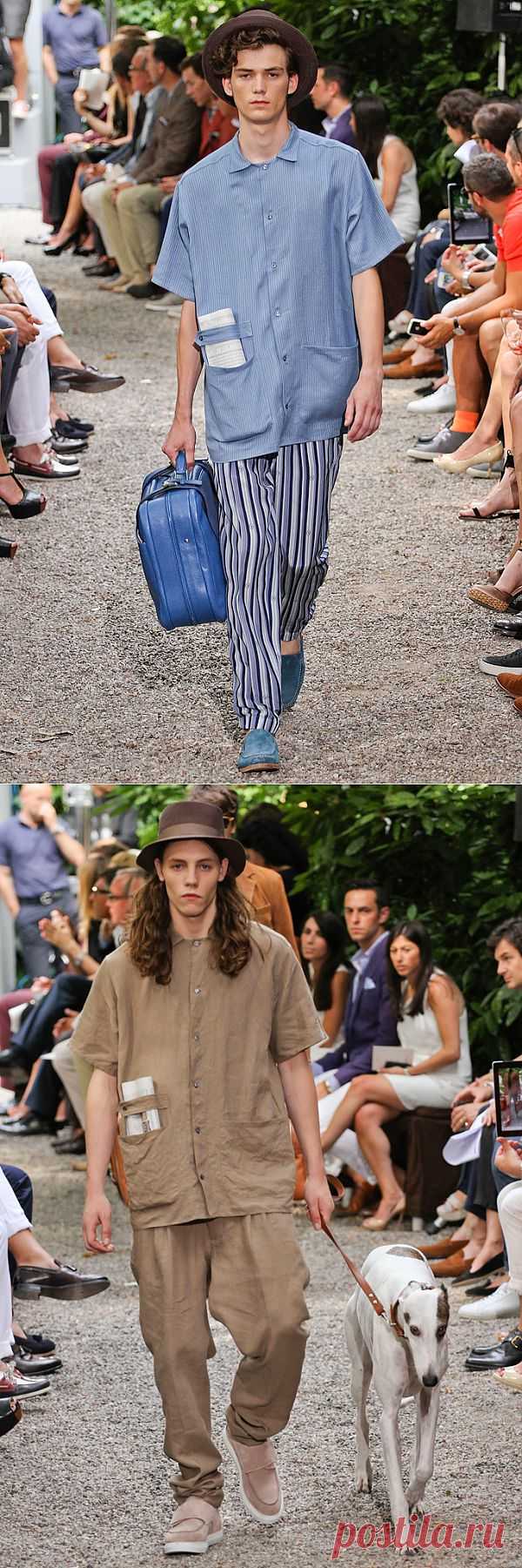 Пижамный шик Trussardi S/S 2013 / Детали / Модный сайт о стильной переделке одежды и интерьера