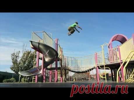 Потрясающие люди и их способности: паркур и фриран