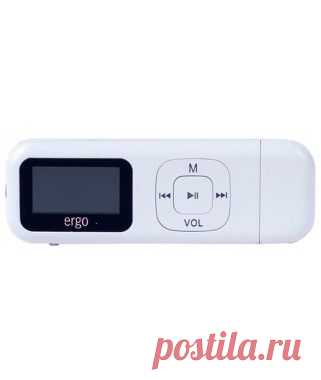 MP3-флэш плеер Ergo Zen Basic 4 GB White
Компания Ergo в очередной раз решила порадовать меломанов, выпустив на рынок новинку - MP3-флэш плеер Ergo Zen Basiс.

Удобный и надежный, при этом компактный с лаконичным и в то же время элегантным дизайном, плеер станет незаменим в долгих пробках мегаполисов, во время прогулок или любое другое время, когда Вы захотите побаловать себя любимыми треками. MP3-флэш плеер Ergo Zen Basiс объединил в себе лучшие качества электронного продукта:
