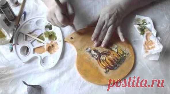 Нитяной кракелюр Daily Art. Как получить фарфоровые трещины.