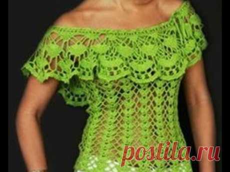 blusas tejidas a crochet - Buscar con Google